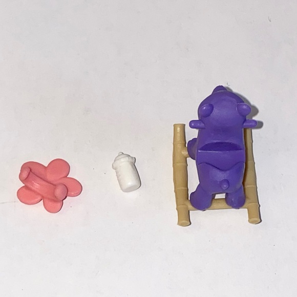 Littlest Pet Shop LPS #110 Aila Rockingham Panda With Pandin #111 Pet Pairs - Picture 3 of 7